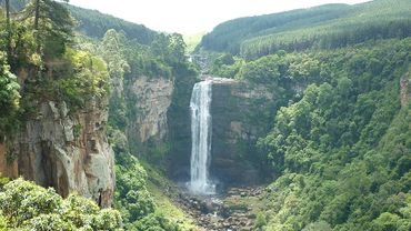 The spectacular Karkloof Waterfall